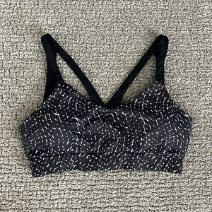 Black Cleo Harper Sports Bra - Size Medium